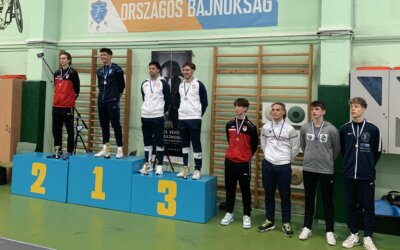 Esélyesek a dobogókon junior tőrben