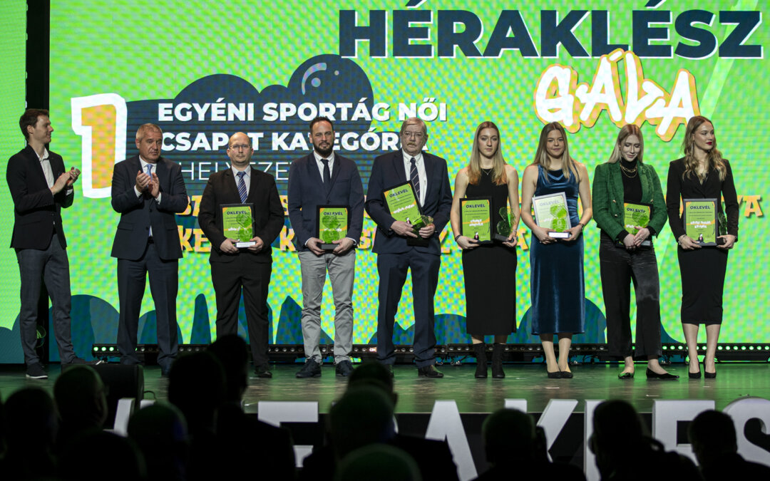 Az Év utánpótláscsapata a női kardválogatott
