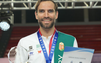 Szilágyi Áron újra a csúcson