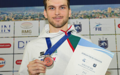 Nagy Dávid bronzérmes Tbilisziben