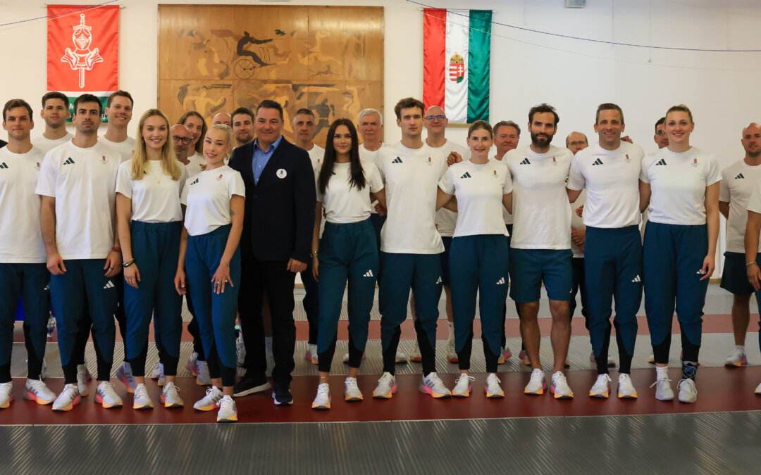 Útra készen az olimpiai csapat!