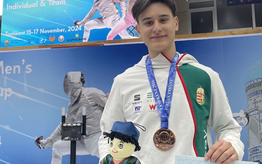 Vajda Oszi hozta az újabb taskenti bronzot