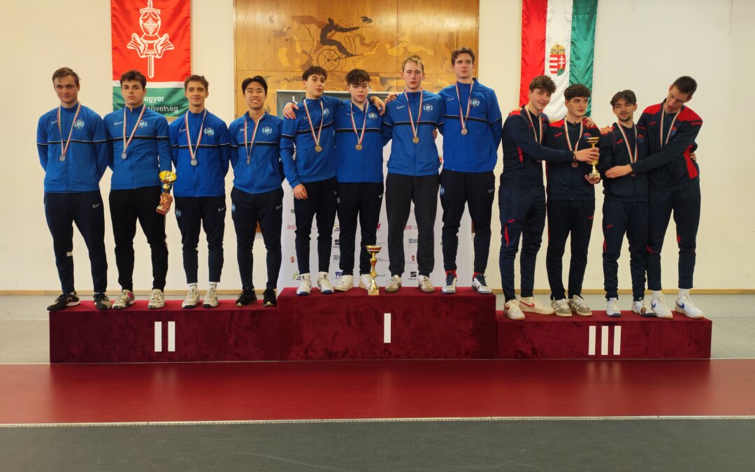 MTK és Honvéd arany junior párbajtőrben