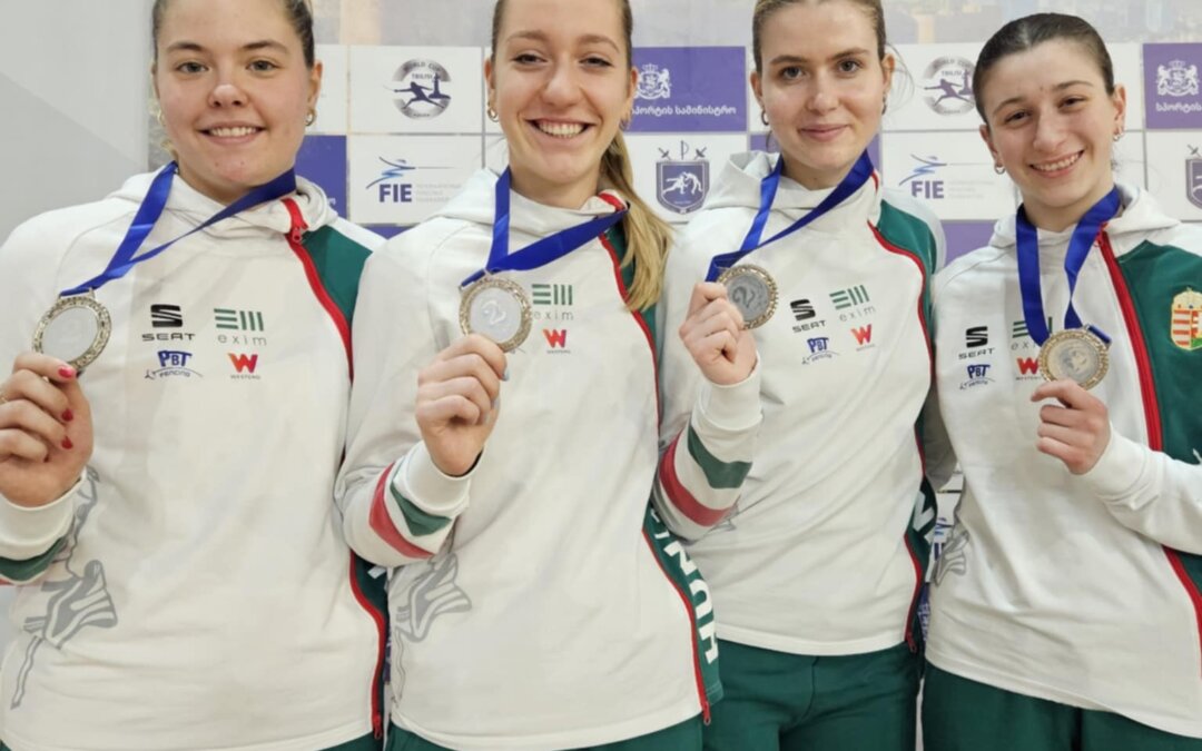Egyéni bronz után csapatezüst!