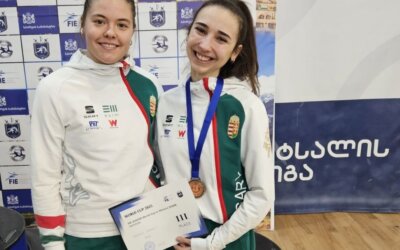 Zsani bronzérmes, Anna ötödik a junior női kard Vk-n
