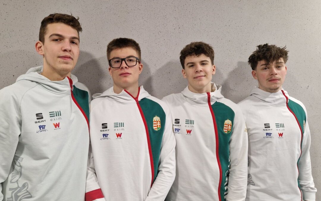 Negyedik a férfi párbajtőrcsapat