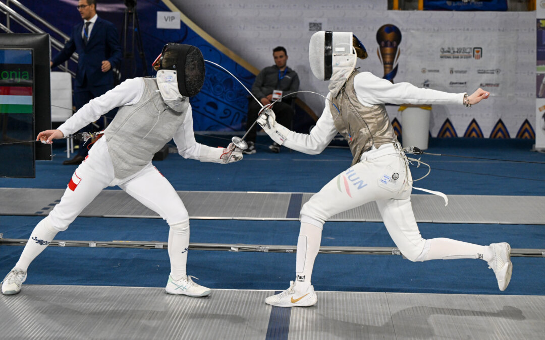 Három női tőrözőnk főtáblás