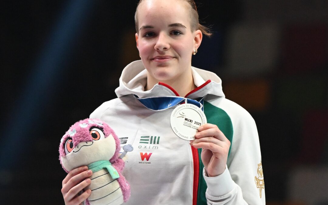 Nagy Blanka ezüstérmes a junior vb-n!