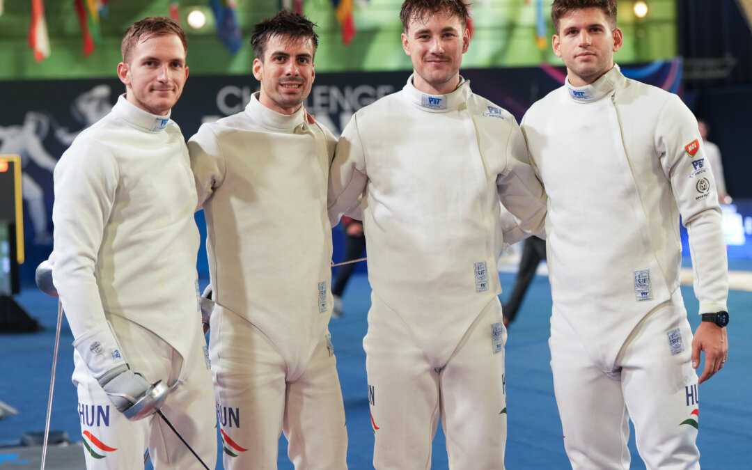 Párbajtőrben négyes lett a vasárnap