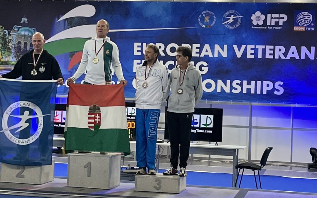 Csák Attila aranyérmes a veterán Eb-n