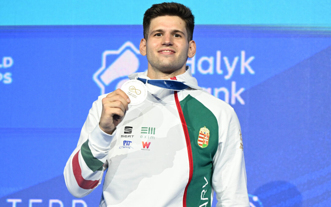 Siklósi Gergely vb-ezüstérmes és Vk-győztes!