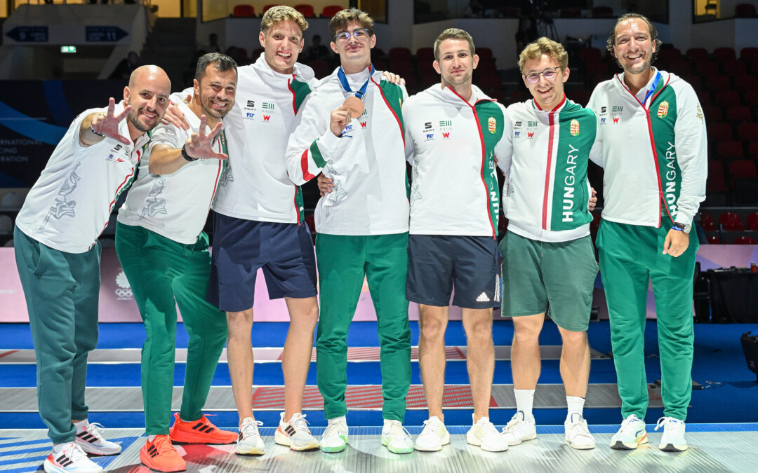 52 év után férfi tőr vb-bronz – BRAVÓ, Szemes Gergő!