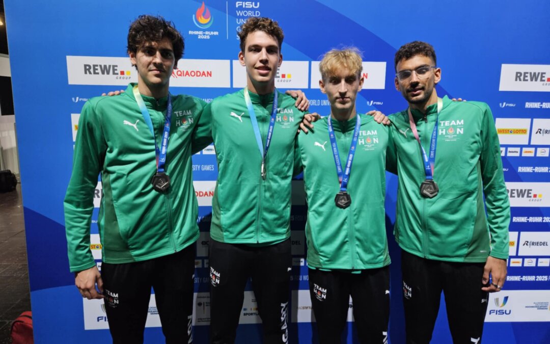 Újabb ezüst a férfi párbajtőrcsapattól