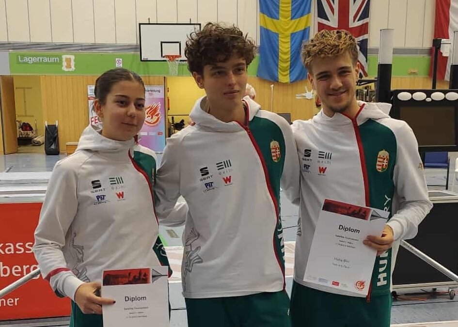 Érem és helyezések a nürnbergi kardszatelliten