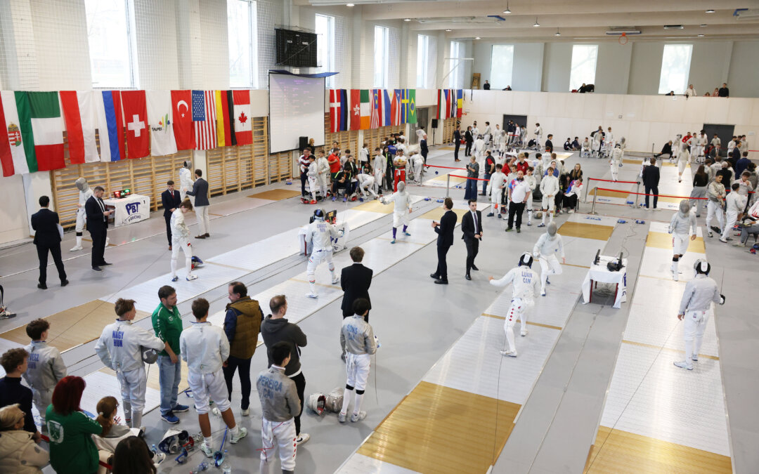 Mellékszerepben kadet kardozóink 