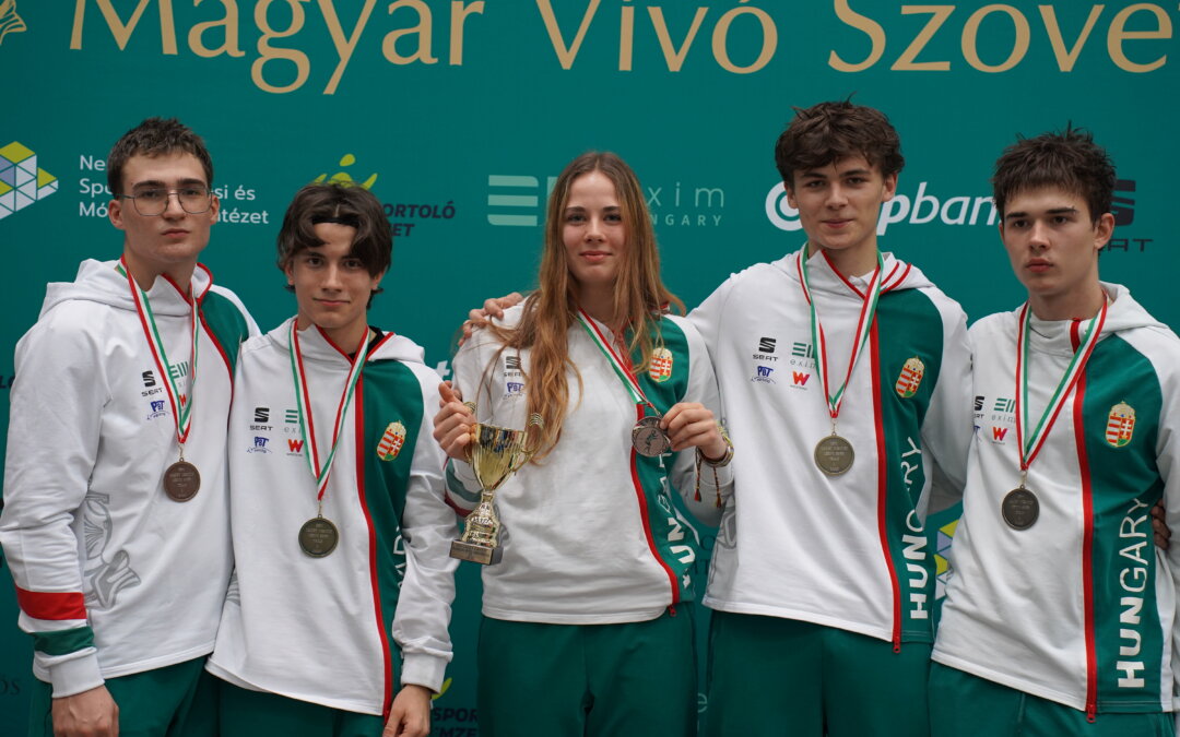 Magyar arany a maratoni hétvégén: kadet férfi párbajtőrcsapat!