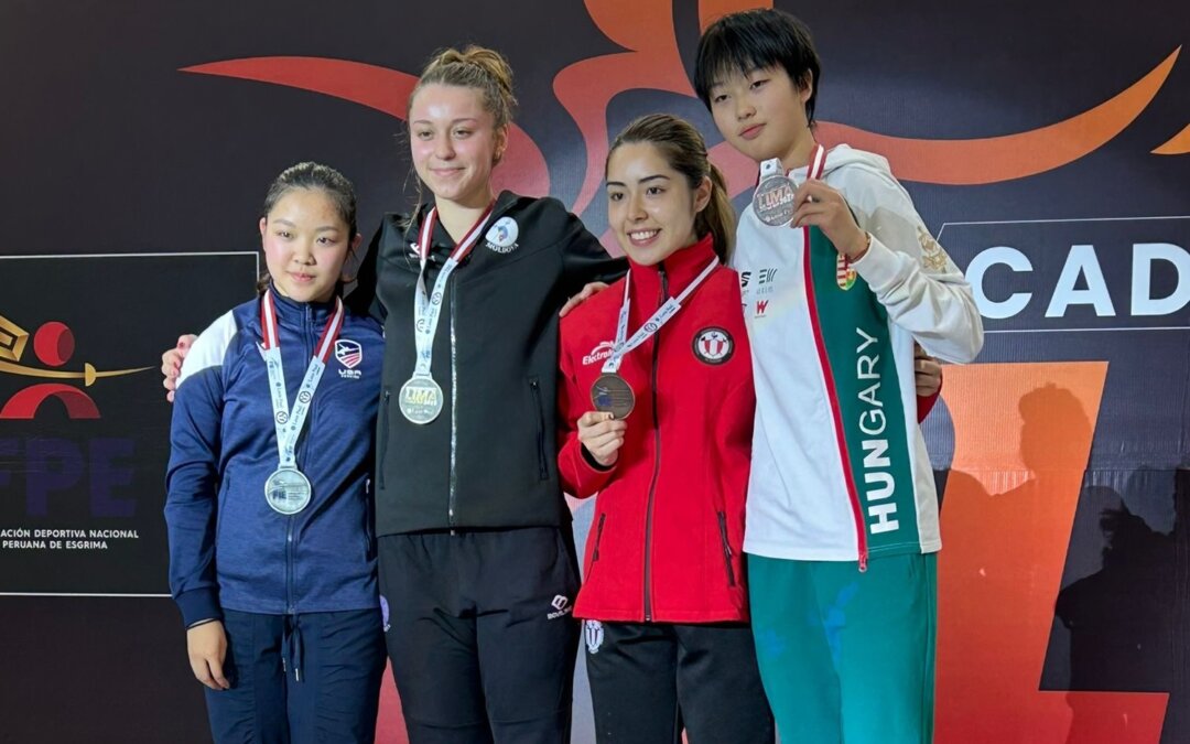 Zhou Kriszti bronzérmes Limában