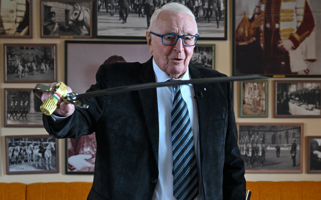 90 éves Pézsa Tibor