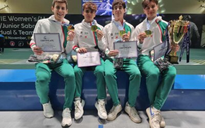 Junior vk-t nyert a férfi kardcsapat!