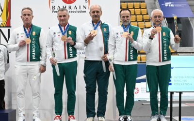 Bronzérmes a férfi párbajtőrcsapat 