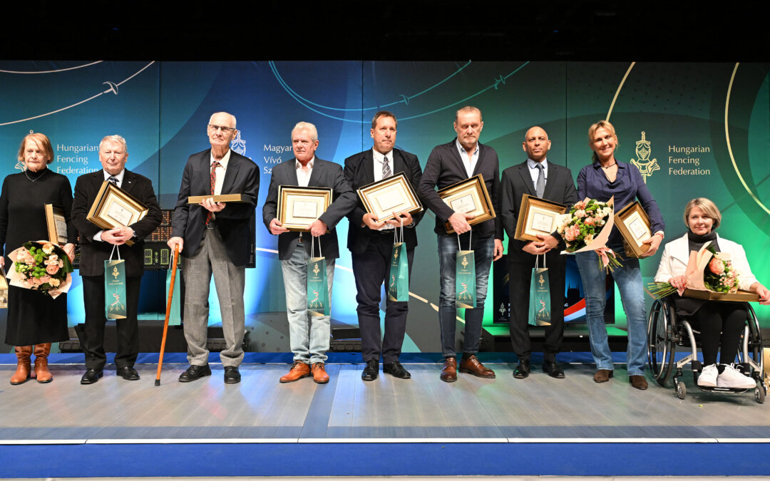 Ünnepeltjeink a Magyar Vívás Napján