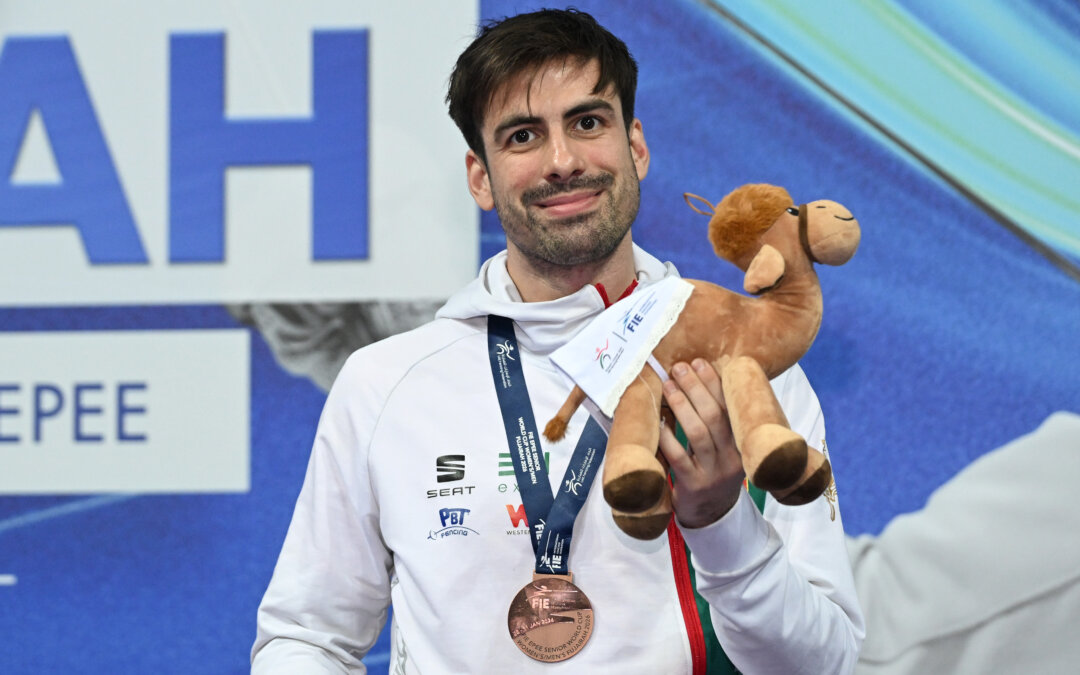 Koch Máté bronzérmes a párbajtőr vk-n