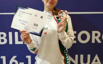 Papp Jázmin bronzérmes a junior vk-n