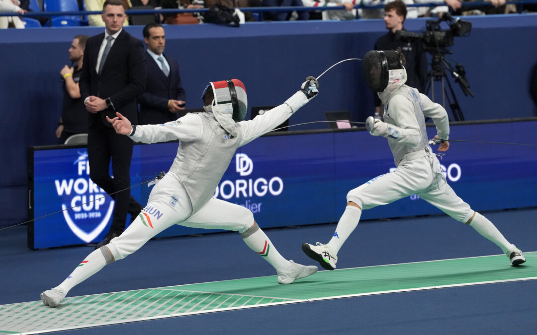 Ezúttal nyolcaddöntő férfi tőrben