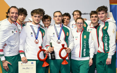 Huba és Hunor bronzos nyitánya