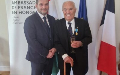 Kamuti Jenő francia kitüntetése