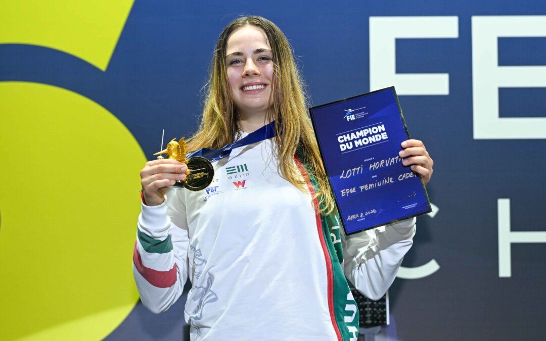 Horváth Lotti ismét kadet világbajnok!